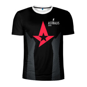 Мужская футболка 3D спортивная с принтом Astralis - The Form , 100% полиэстер с улучшенными характеристиками | приталенный силуэт, круглая горловина, широкие плечи, сужается к линии бедра | Тематика изображения на принте: 0x000000123 | astralis | csgo | form | астралис | ксго | форма