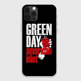 Чехол для iPhone 12 Pro Max с принтом Green Day American Idiot , Силикон |  | Тематика изображения на принте: green day | punk rock | билли джо армстронг | панк рок