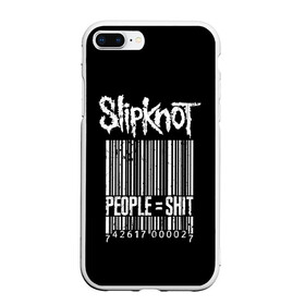 Чехол для iPhone 7Plus/8 Plus матовый с принтом Slipknot People , Силикон | Область печати: задняя сторона чехла, без боковых панелей | Тематика изображения на принте: alternative | iowa | metal | nu | slipknot | slipnot | taylor | метал | слипкнот | слипнот