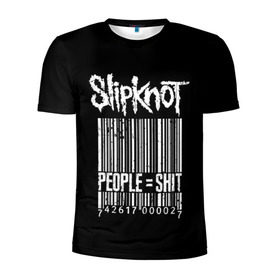 Мужская футболка 3D спортивная с принтом Slipknot People , 100% полиэстер с улучшенными характеристиками | приталенный силуэт, круглая горловина, широкие плечи, сужается к линии бедра | Тематика изображения на принте: alternative | iowa | metal | nu | slipknot | slipnot | taylor | метал | слипкнот | слипнот