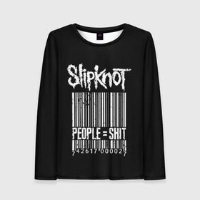 Женский лонгслив 3D с принтом Slipknot People , 100% полиэстер | длинные рукава, круглый вырез горловины, полуприлегающий силуэт | alternative | iowa | metal | nu | slipknot | slipnot | taylor | метал | слипкнот | слипнот