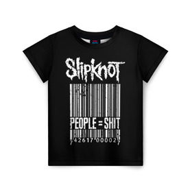 Детская футболка 3D с принтом Slipknot People , 100% гипоаллергенный полиэфир | прямой крой, круглый вырез горловины, длина до линии бедер, чуть спущенное плечо, ткань немного тянется | alternative | iowa | metal | nu | slipknot | slipnot | taylor | метал | слипкнот | слипнот