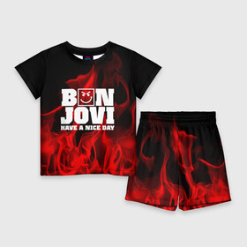 Детский костюм с шортами 3D с принтом BON JOVI ,  |  | Тематика изображения на принте: bon jovi | альтернативный хип хоп | группа | инди поп | музыка | музыкальное произведение | ноты | регги | рок | синти поп