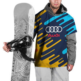 Накидка на куртку 3D с принтом AUDI SPORT , 100% полиэстер |  | abstraction | audi | auto | sport | абстракция | авто | автомобиль | автомобильные | ауди | бренд | логотип | марка | машины | спорт
