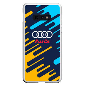 Чехол для Samsung S10E с принтом AUDI , Силикон | Область печати: задняя сторона чехла, без боковых панелей | Тематика изображения на принте: abstraction | audi | auto | sport | абстракция | авто | автомобиль | автомобильные | ауди | бренд | логотип | марка | машины | спорт