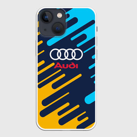 Чехол для iPhone 13 mini с принтом AUDI. ,  |  | Тематика изображения на принте: abstraction | audi | auto | sport | абстракция | авто | автомобиль | автомобильные | ауди | бренд | логотип | марка | машины | спорт