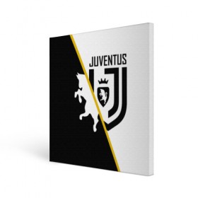 Холст квадратный с принтом JUVENTUS FOOTBALL POINT , 100% ПВХ |  | cr7 | juve | juventus | ronaldo | роналдо | спорт | футбол | ювентус