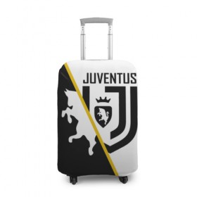 Чехол для чемодана 3D с принтом JUVENTUS FOOTBALL POINT , 86% полиэфир, 14% спандекс | двустороннее нанесение принта, прорези для ручек и колес | cr7 | juve | juventus | ronaldo | роналдо | спорт | футбол | ювентус