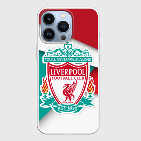 Чехол для iPhone 13 Pro с принтом Ливерпуль формы ,  |  | fc liverpool | football | liverpool | soccer | ливер | ливерпуль | лига чемпионов | фк ливерпуль | футбол