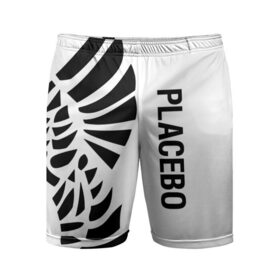 Мужские шорты 3D спортивные с принтом Placebo ,  |  | placebo | альтернативный | инди | индирок | плацебо | рок