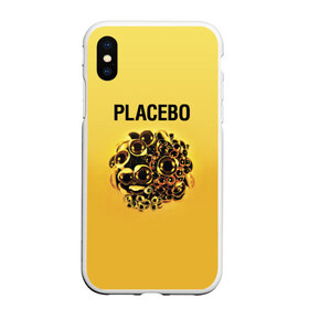 Чехол для iPhone XS Max матовый с принтом Placebo , Силикон | Область печати: задняя сторона чехла, без боковых панелей | Тематика изображения на принте: placebo | альтернативный | инди | индирок | плацебо | рок