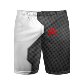 Мужские шорты 3D спортивные с принтом Citroen sport uniform auto ,  |  | Тематика изображения на принте: 