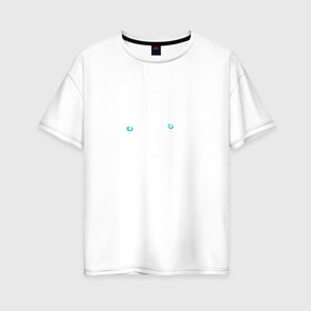 Женская футболка хлопок Oversize с принтом Ian Curtis , 100% хлопок | свободный крой, круглый ворот, спущенный рукав, длина до линии бедер
 | ian curtis | joy division | rock | unknown pleasures | иэн кёртис | рок