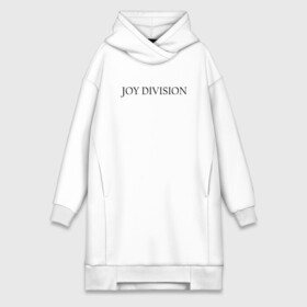 Платье-худи хлопок с принтом Joy Division ,  |  | ian curtis | joy division | rock | unknown pleasures | иэн кёртис | рок