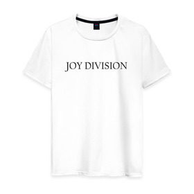 Мужская футболка хлопок с принтом Joy Division , 100% хлопок | прямой крой, круглый вырез горловины, длина до линии бедер, слегка спущенное плечо. | Тематика изображения на принте: ian curtis | joy division | rock | unknown pleasures | иэн кёртис | рок