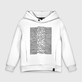 Детское худи Oversize хлопок с принтом Unknown Pleasures , френч-терри — 70% хлопок, 30% полиэстер. Мягкий теплый начес внутри —100% хлопок | боковые карманы, эластичные манжеты и нижняя кромка, капюшон на магнитной кнопке | Тематика изображения на принте: ian curtis | joy division | rock | unknown pleasures | иэн кёртис | рок