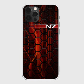 Чехол для iPhone 12 Pro Max с принтом N7 , Силикон |  | abstract | game | geometry | logo | n7 | texture | абстракция | броня | геометрия | игра | костюм | лого | логотип | масс эффект | н7 | соты | стальная броня | шепард