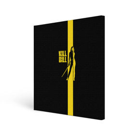 Холст квадратный с принтом Kill Bill , 100% ПВХ |  | Тематика изображения на принте: тарантино | ума турман