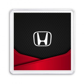 Магнит 55*55 с принтом HONDA , Пластик | Размер: 65*65 мм; Размер печати: 55*55 мм | auto | automobile | car | carbon | honda | machine | motor | motor car | sport car | автомашина | бренд | легковой автомобиль | марка | спортивный автомобиль | тачка | хонда