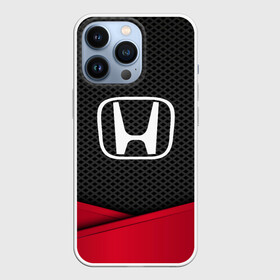 Чехол для iPhone 13 Pro с принтом HONDA ,  |  | Тематика изображения на принте: auto | automobile | car | carbon | honda | machine | motor | motor car | sport car | автомашина | бренд | легковой автомобиль | марка | спортивный автомобиль | тачка | хонда
