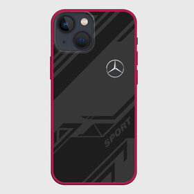 Чехол для iPhone 13 mini с принтом MERCEDES SPORT ,  |  | amg | auto | mercedes | sport | авто | автомобиль | автомобильные | амг | бренд | марка | машины | мерседес | спорт