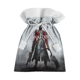 Подарочный 3D мешок с принтом Bloodborne , 100% полиэстер | Размер: 29*39 см | Тематика изображения на принте: bb | fromsoftware | vicar amelia | амелия | бладборн | викарий | души | охотники | пиратs | порождение крови | руны