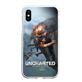 Чехол для iPhone XS Max матовый с принтом Uncharted , Силикон | Область печати: задняя сторона чехла, без боковых панелей | chloe | drake | elena | nathan | naughty dog | sully | анчартед | дрейк | натан | нейтан | ноти дог | пиратs | приключения | путь вора | салли | утраченное наследие