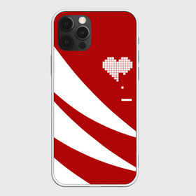 Чехол для iPhone 12 Pro Max с принтом ГЕОМЕТРИЧЕСКОЕ СЕРДЦЕ , Силикон |  | abstract | geometry | geometry stripes | heart | texture | абстракция | геометрические полосы | геометрическое сердце | геометрия | любовь | сердечко | сердца | сердце | текстура