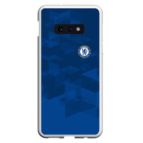 Чехол для Samsung S10E с принтом CHELSEA SPORT , Силикон | Область печати: задняя сторона чехла, без боковых панелей | chelsea | fc | football | football club | sport | спорт | спортивные | униформа | фирменные цвета | фк | футбол | футбольный клуб | челси