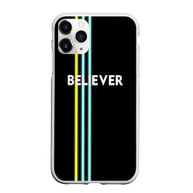 Чехол для iPhone 11 Pro матовый с принтом Believer Imagine Dragons , Силикон |  | Тематика изображения на принте: рок