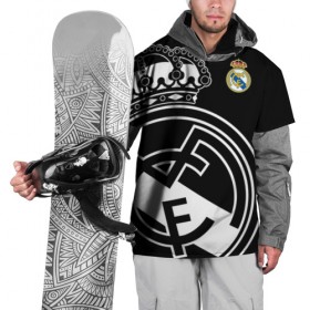 Накидка на куртку 3D с принтом Real Madrid Exclusive , 100% полиэстер |  | 2019 | мадрид | реал | форма | эксклюзив