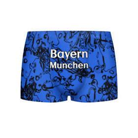 Мужские трусы 3D с принтом Бавария Мюнхен , 50% хлопок, 50% полиэстер | классическая посадка, на поясе мягкая тканевая резинка | белый | германия | игра | красный | лига | мюнхен | мяч | сборная | форма | футбол | чемпион