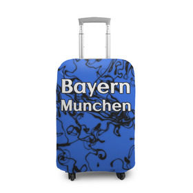 Чехол для чемодана 3D с принтом Бавария Мюнхен , 86% полиэфир, 14% спандекс | двустороннее нанесение принта, прорези для ручек и колес | белый | германия | игра | красный | лига | мюнхен | мяч | сборная | форма | футбол | чемпион
