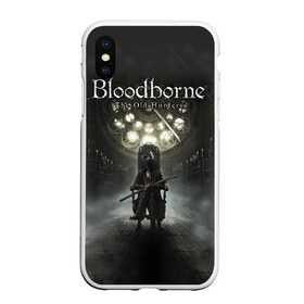 Чехол для iPhone XS Max матовый с принтом Bloodborne , Силикон | Область печати: задняя сторона чехла, без боковых панелей | bb | bloodborne | bloodbourne | fromsoftware | vicar amelia | амелия | бб | блад | бладборн | викарий | души | охотники | пиратs | порождение крови | руны