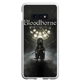 Чехол для Samsung S10E с принтом Bloodborne , Силикон | Область печати: задняя сторона чехла, без боковых панелей | Тематика изображения на принте: bb | bloodborne | bloodbourne | fromsoftware | vicar amelia | амелия | бб | блад | бладборн | викарий | души | охотники | пиратs | порождение крови | руны