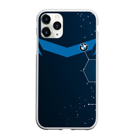 Чехол для iPhone 11 Pro Max матовый с принтом BMW , Силикон |  | auto | bmw | color | logo | sport | авто | автомобиль | автомобильные | бмв | бренд | геометрия | лого | логотип | марка | соты | спорт | узор