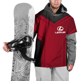 Накидка на куртку 3D с принтом lexus sport , 100% полиэстер |  | Тематика изображения на принте: 