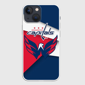 Чехол для iPhone 13 mini с принтом Кэпиталз ,  |  | nhl | washington capitals | вашингтон кэпиталз | нхл | спорт | хоккей