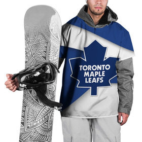 Накидка на куртку 3D с принтом Торонто , 100% полиэстер |  | nhl | toronto | нхл | спорт | торонто | хоккей