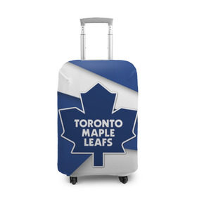 Чехол для чемодана 3D с принтом Торонто , 86% полиэфир, 14% спандекс | двустороннее нанесение принта, прорези для ручек и колес | nhl | toronto | нхл | спорт | торонто | хоккей