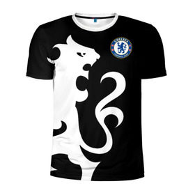 Мужская футболка 3D спортивная с принтом Chelsea Exclusive , 100% полиэстер с улучшенными характеристиками | приталенный силуэт, круглая горловина, широкие плечи, сужается к линии бедра | 2019 | exclusive | челси | эксклюзив