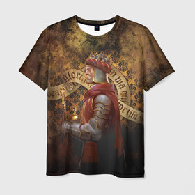 Мужская футболка 3D с принтом Charles IV , 100% полиэфир | прямой крой, круглый вырез горловины, длина до линии бедер | deliverance | kingdom come | kingdom come deliverance | knight | кингдам кам | король | рыцарь | средневековье | средние века