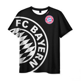 Мужская футболка 3D с принтом Bayern Munchen Exclusive , 100% полиэфир | прямой крой, круглый вырез горловины, длина до линии бедер | bayern | exclusive | munich | бавария | эксклюзив