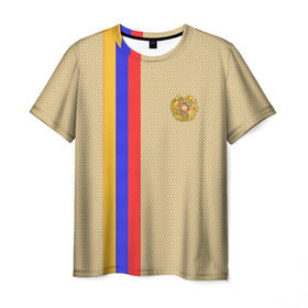 Мужская футболка 3D с принтом Armenia , 100% полиэфир | прямой крой, круглый вырез горловины, длина до линии бедер | armenia | армения | армяне | ереван