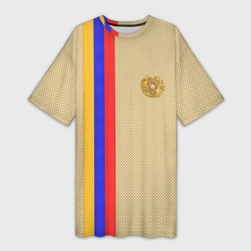 Платье-футболка 3D с принтом Armenia ,  |  | armenia | армения | армяне | ереван