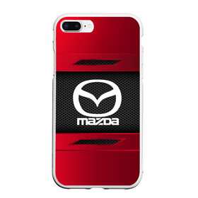 Чехол для iPhone 7Plus/8 Plus матовый с принтом MAZDA SPORT , Силикон | Область печати: задняя сторона чехла, без боковых панелей | auto | car | mazda | автомобиль | мазда | марка