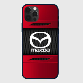 Чехол для iPhone 12 Pro Max с принтом MAZDA SPORT , Силикон |  | auto | car | mazda | автомобиль | мазда | марка