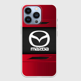 Чехол для iPhone 13 Pro с принтом MAZDA SPORT ,  |  | auto | car | mazda | автомобиль | мазда | марка