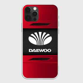 Чехол для iPhone 12 Pro Max с принтом DAEWOO SPORT , Силикон |  | Тематика изображения на принте: auto | car | daewoo | автомобиль | марка