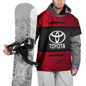Накидка на куртку 3D с принтом TOYOTA SPORT , 100% полиэстер |  | auto | car | toyota | автомобиль | марка